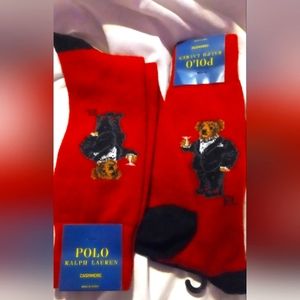 Ralph Lauren bear 🐻 cashmere socks